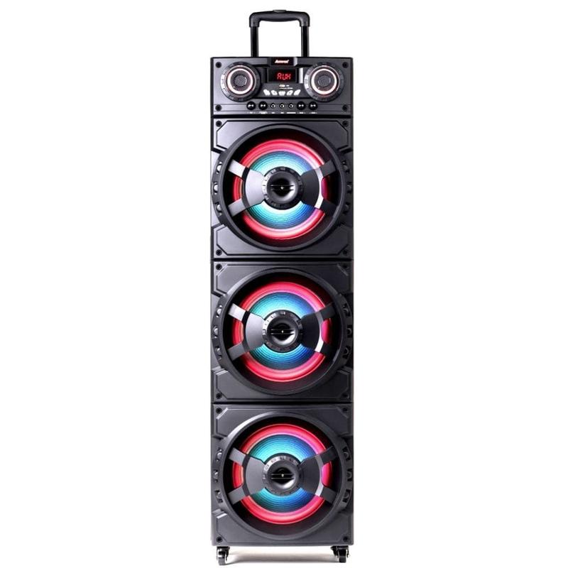 Caixa de Som Amplificada Amvox ACA 1515 1500w Bluetooth, USB